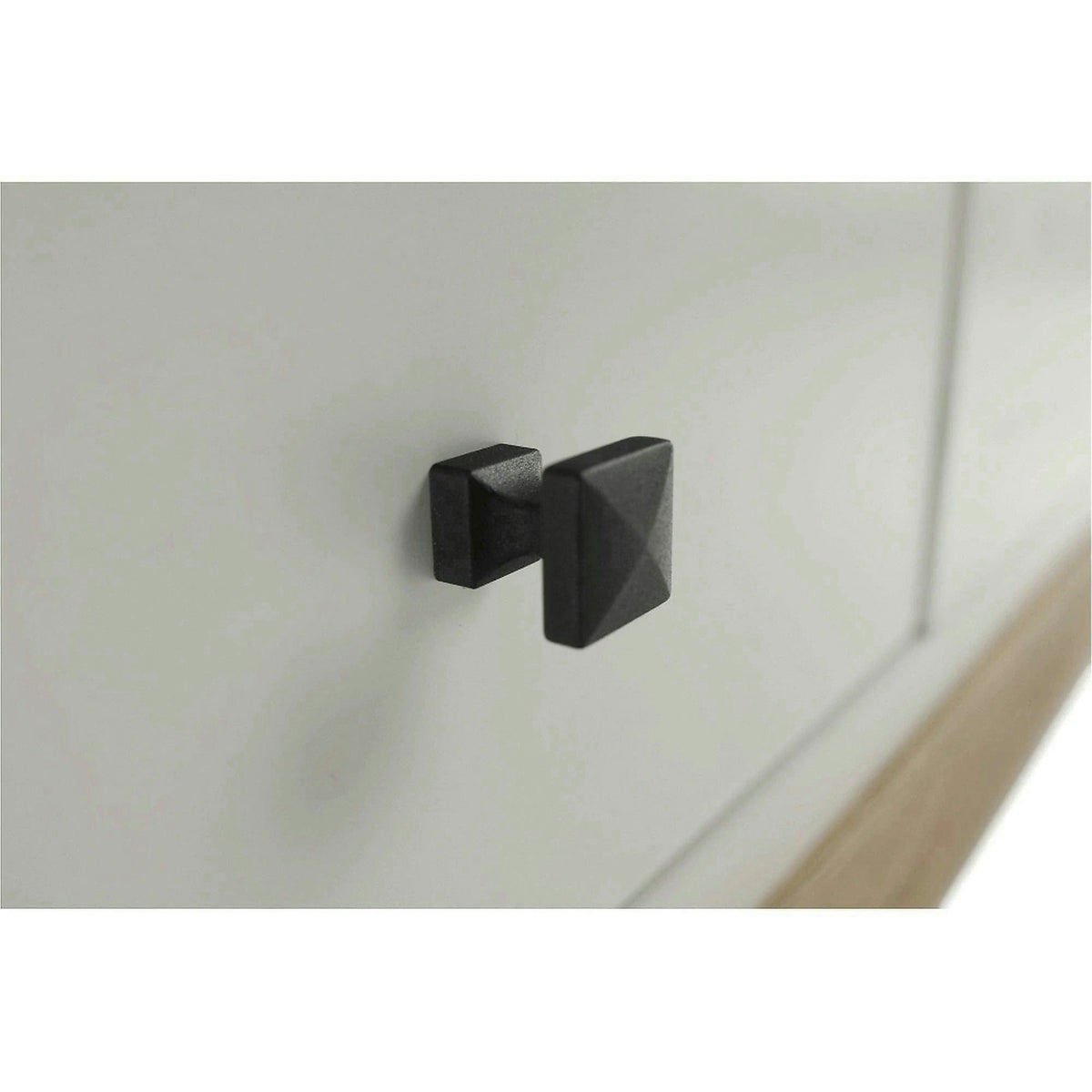 Comoda TV LEON MZ15, alb/stejar grand, DTD laminat, 150x45x55 cm