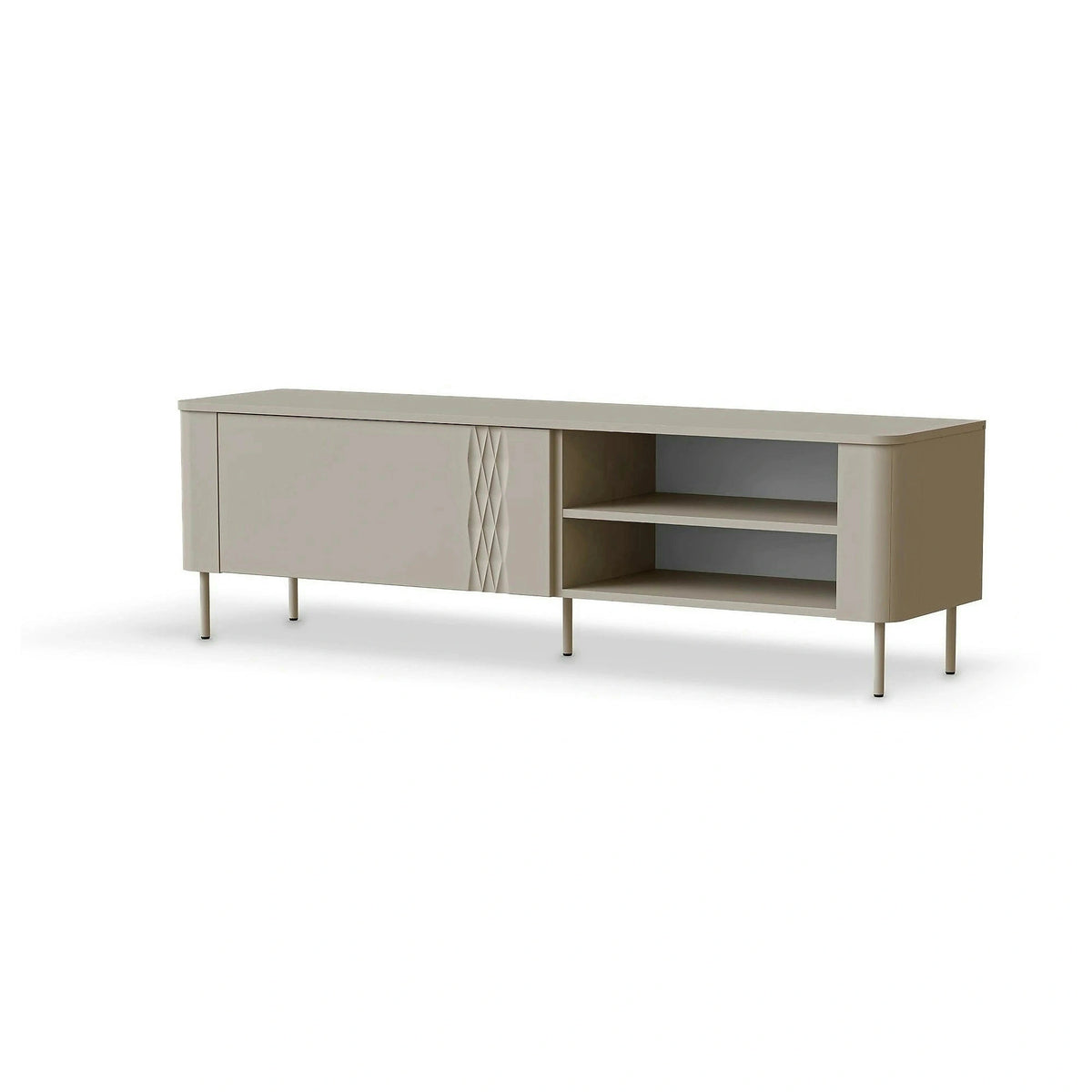 Comoda TV TIRANTE, casmir, PAL laminat, 160x40x46 cm