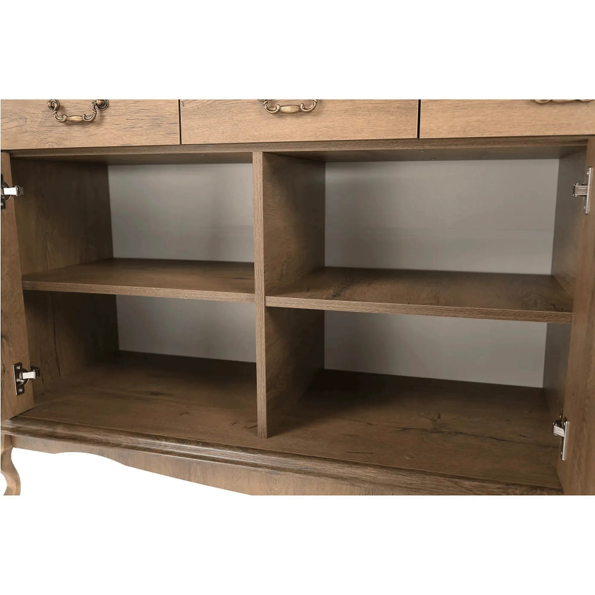 Comoda VILAR DA6, stejar lefkas, DTD laminat, 175x47x89 cm
