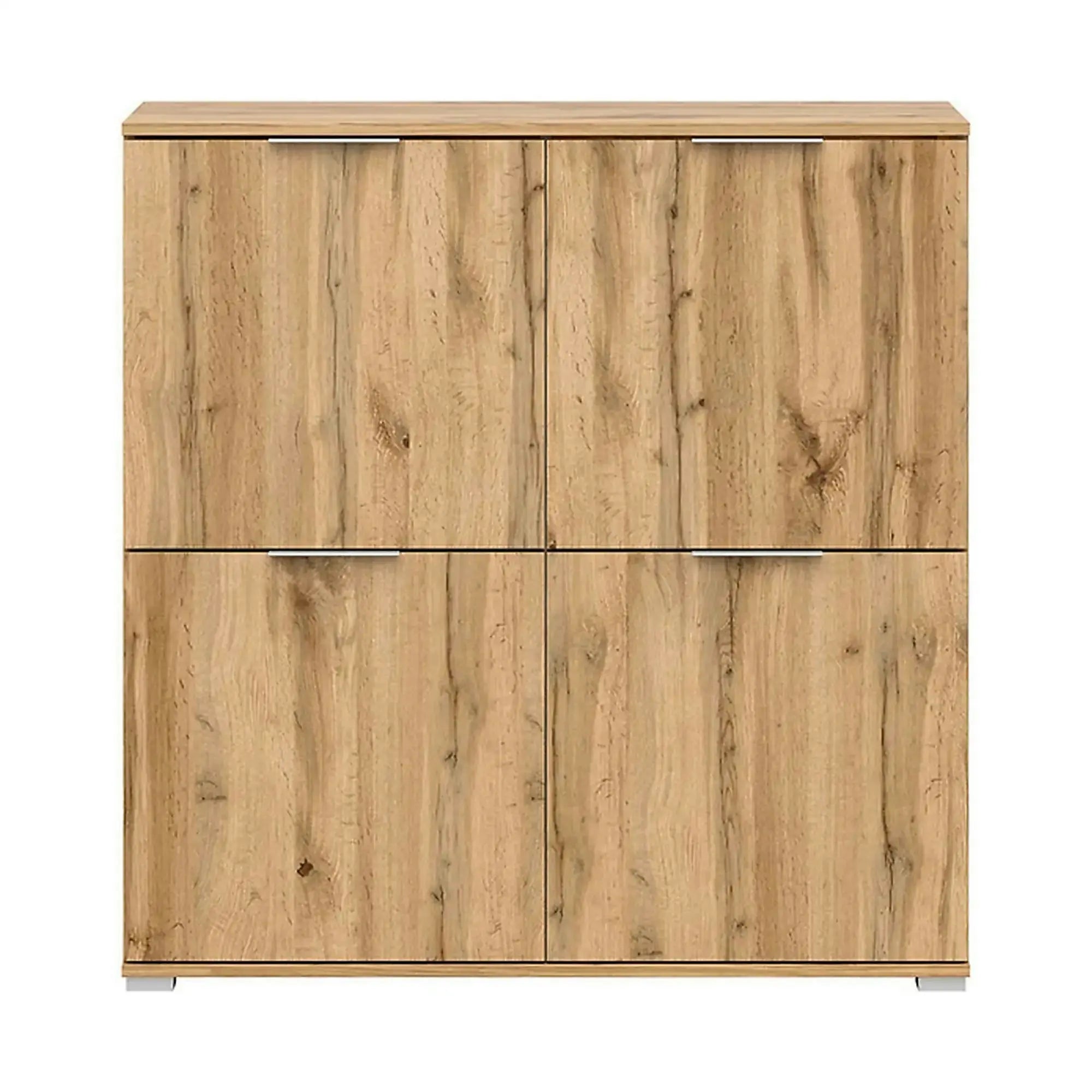 Comoda ZELE, stejar wotan, PAL laminat, 104x41x106 cm