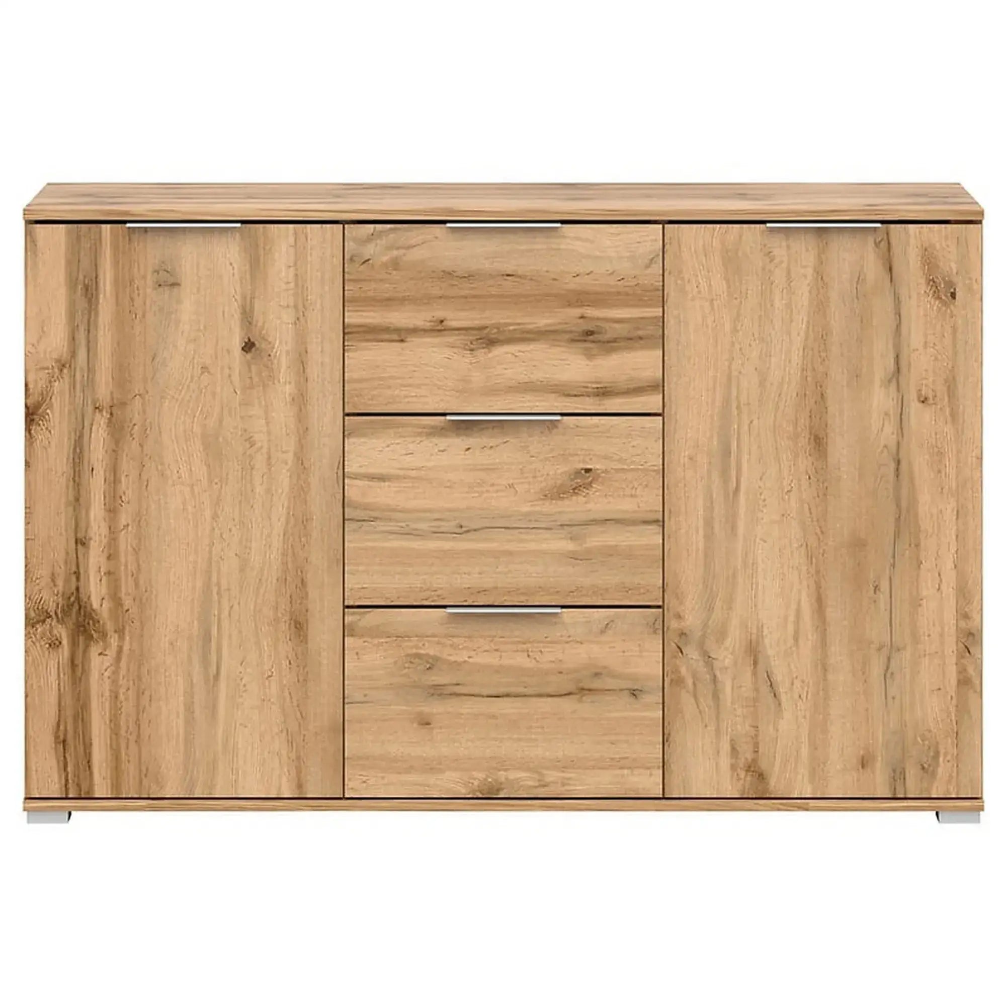 Comoda ZELE, stejar wotan, PAL laminat, 135x41x86 cm