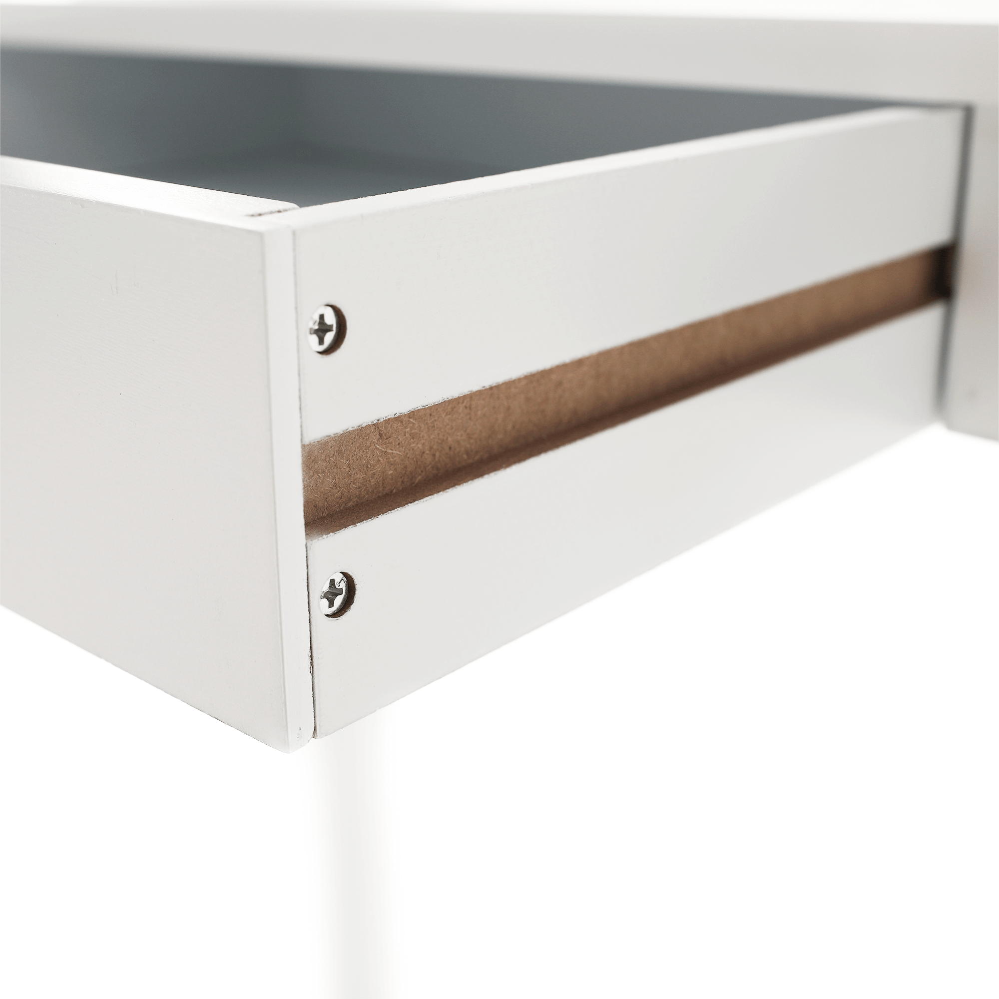 Consola AMYNTAS, alb, 80x40x75 cm