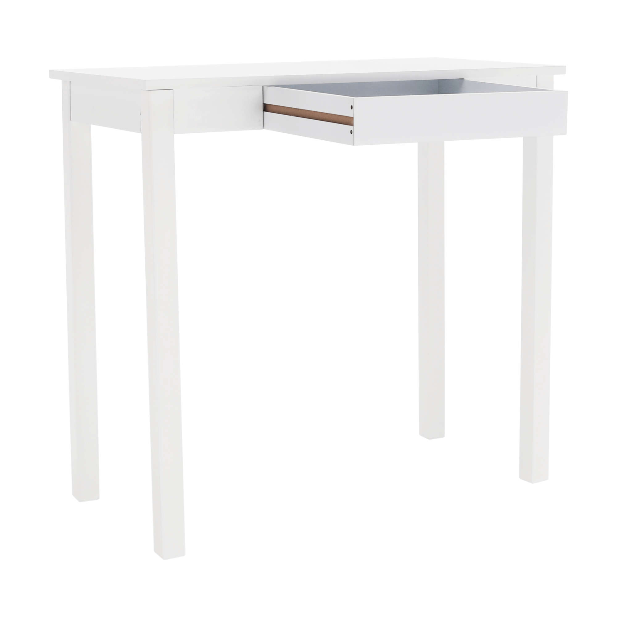 Consola AMYNTAS, alb, 80x40x75 cm