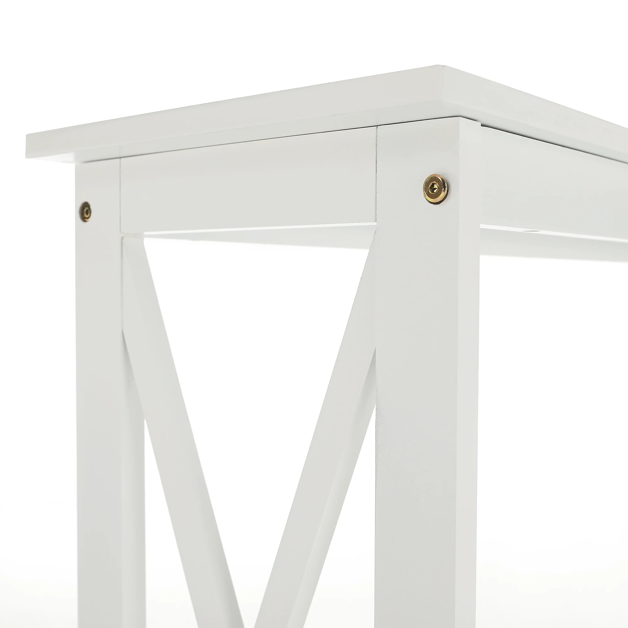 Consola APOLOS, alb, 120x30x80 cm