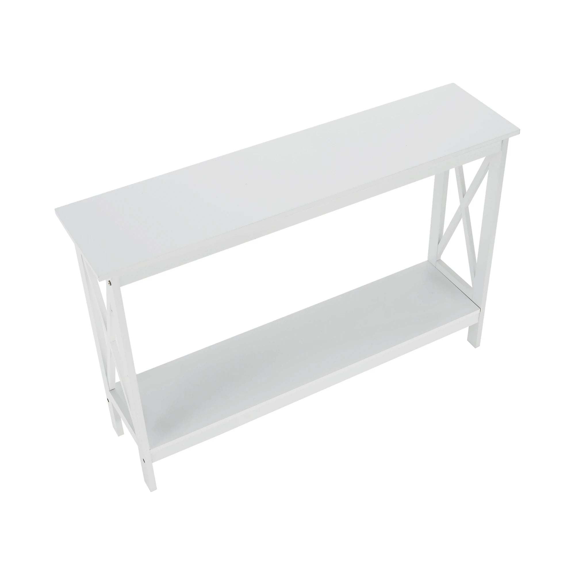 Consola APOLOS, alb, 120x30x80 cm
