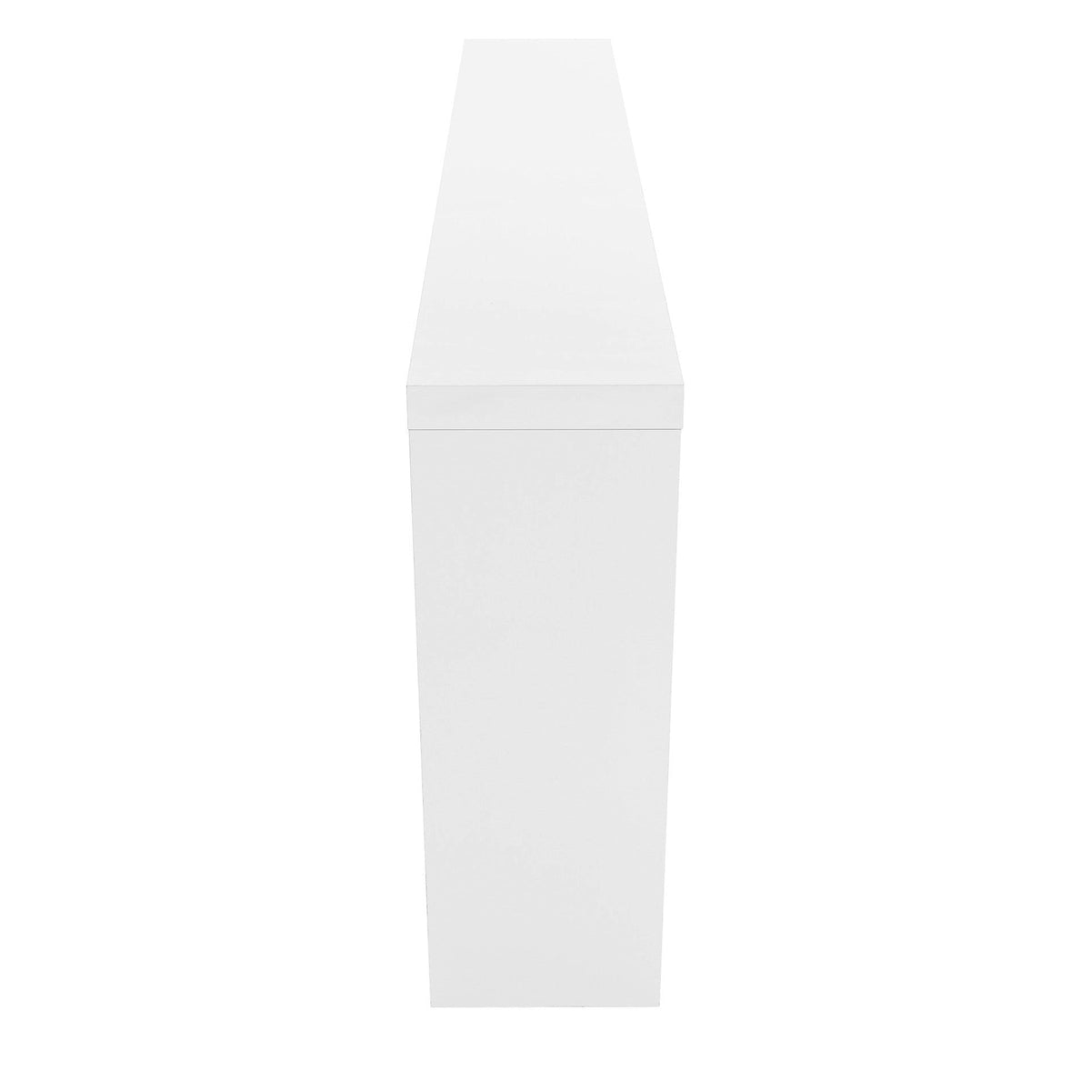 Consola FITRON, alb, PAL laminat, 183x28x80 cm