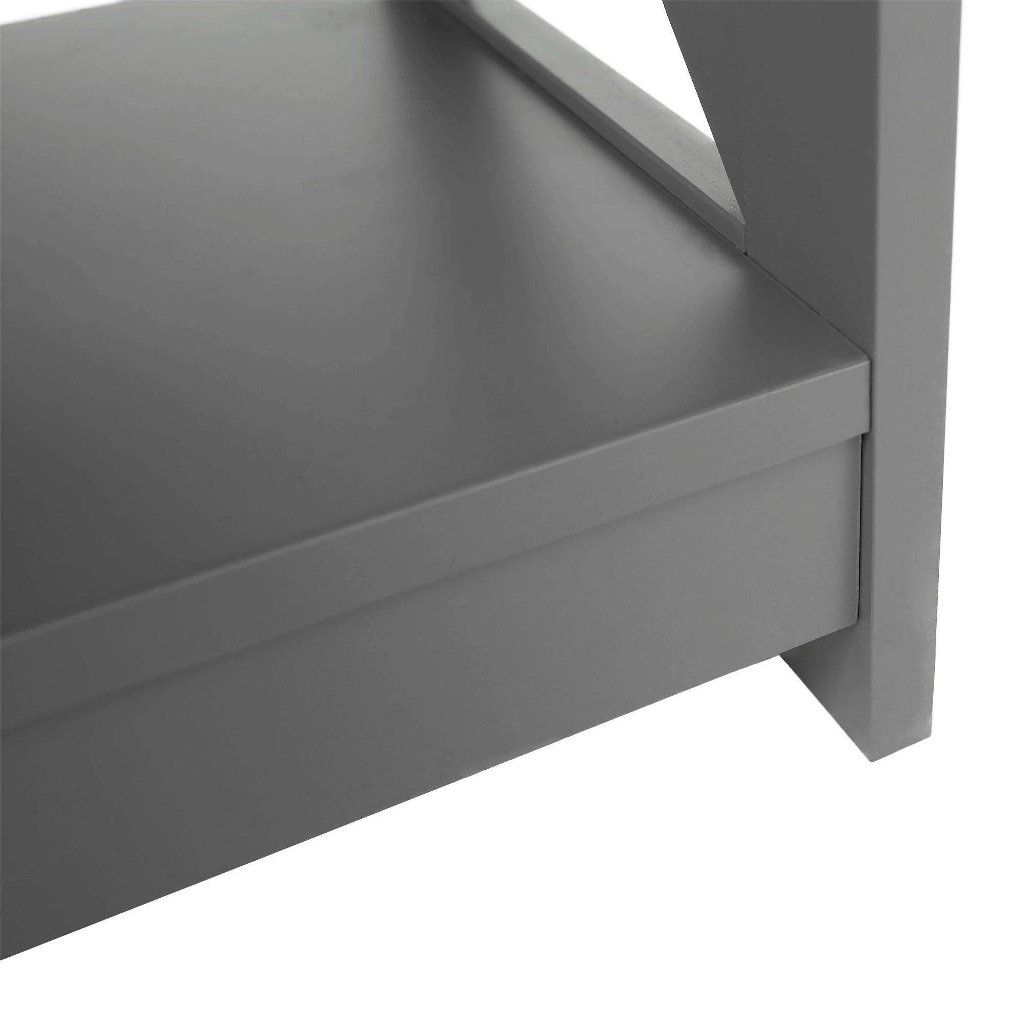 Consola LOMIR, gri, 87x30x80 cm