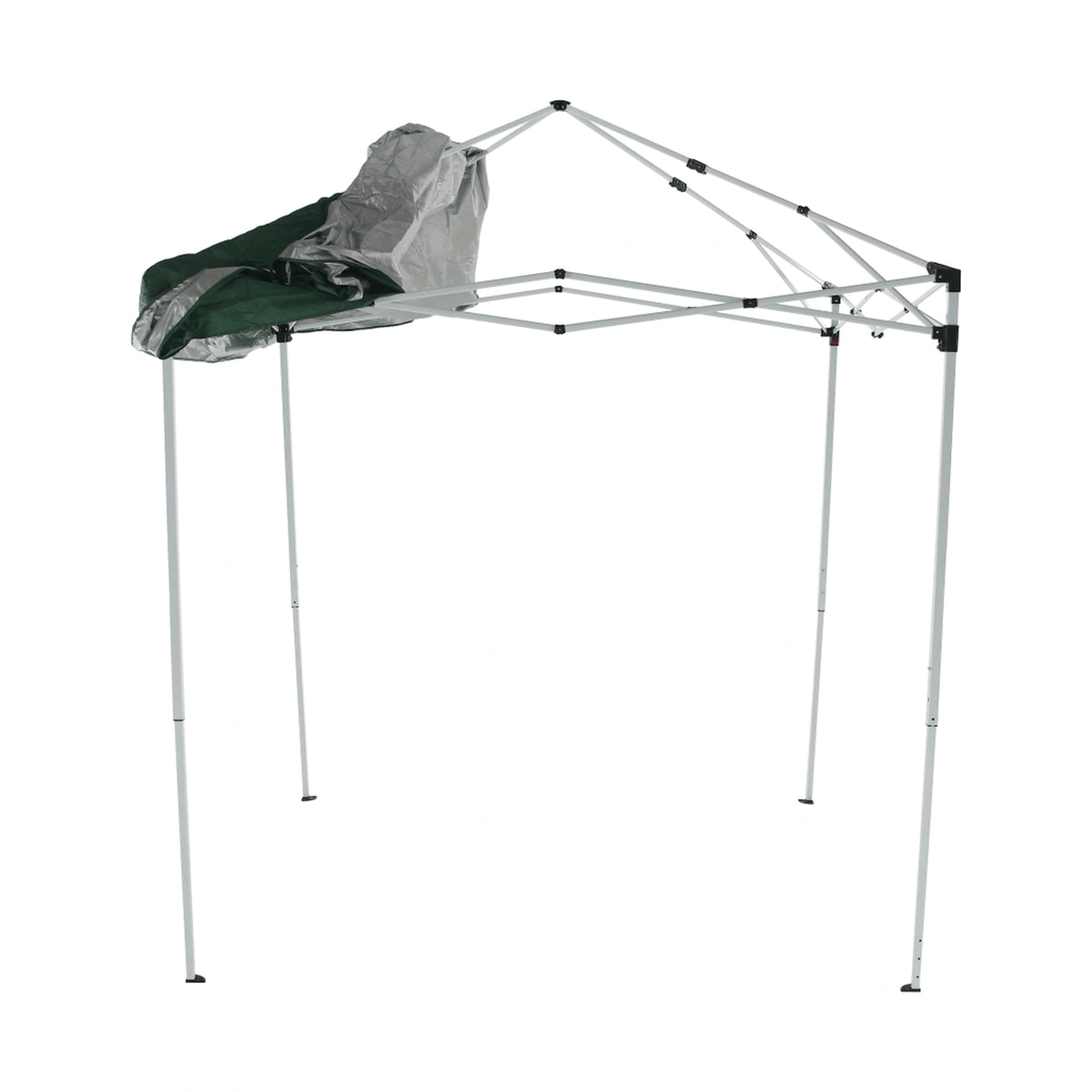 Cort gradina pliabil TREKAN TIP 1, verde, poliester/otel, 200x200x250 cm