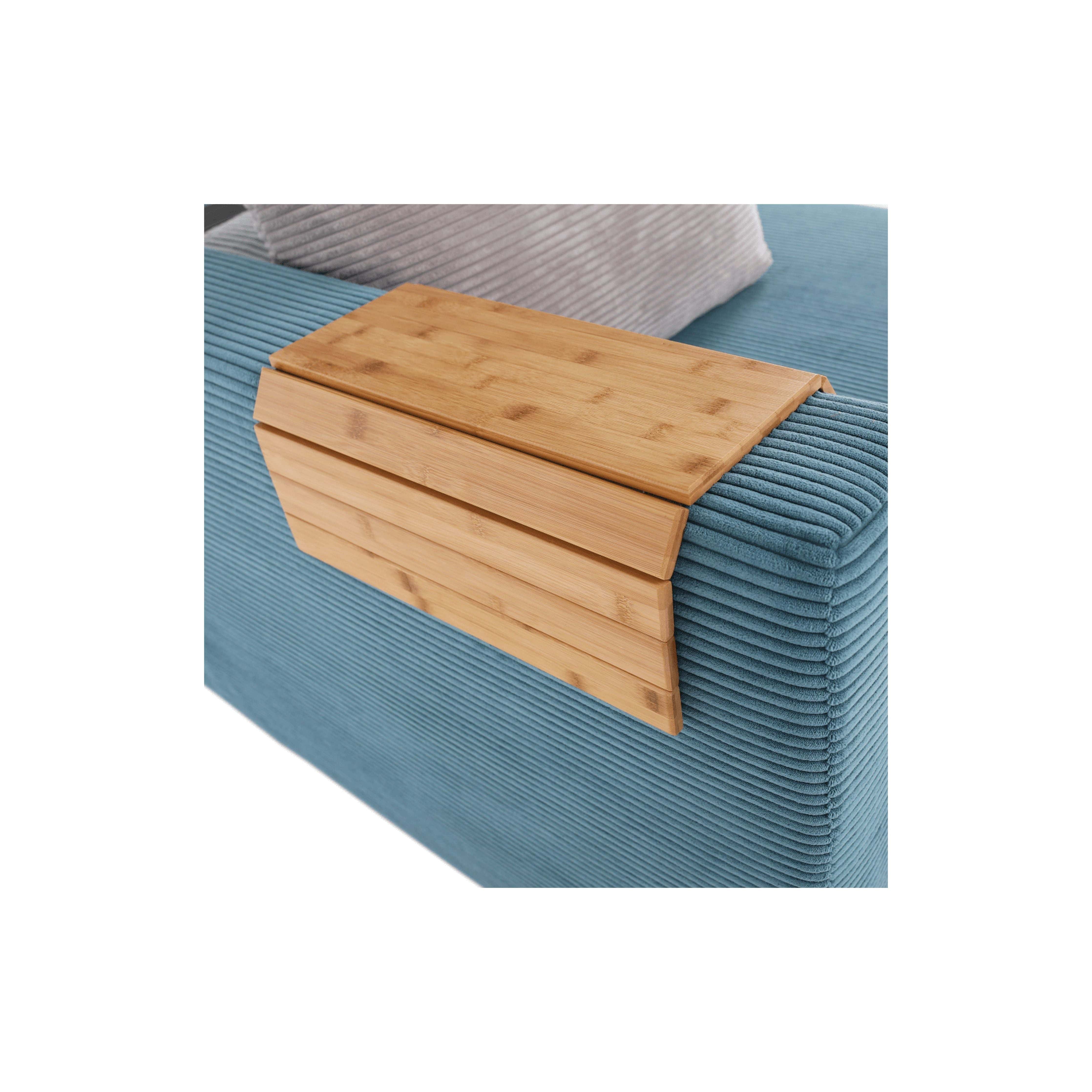 Cotiera flexibila canapea ALTE, stejar, bambus/pasla, 48x1x39 cm