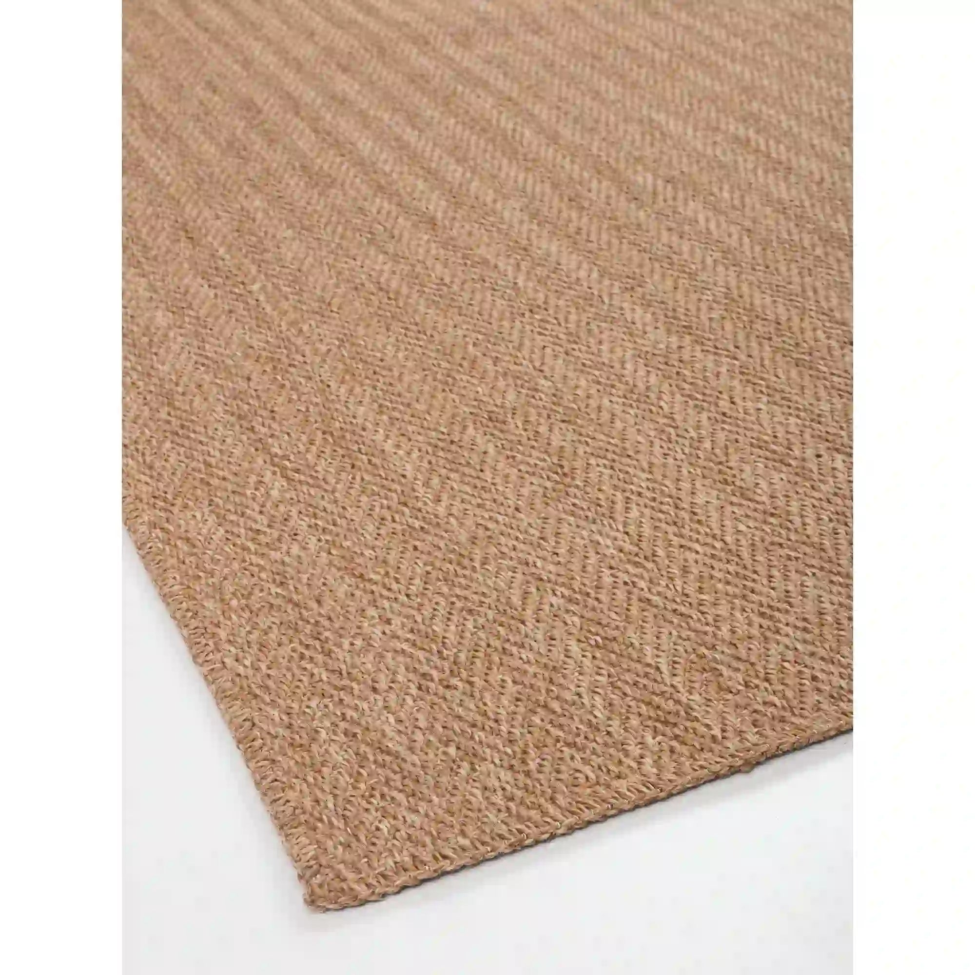 Covor 0503, 60x100 cm, forma dreptunghiulara, iuta, maro