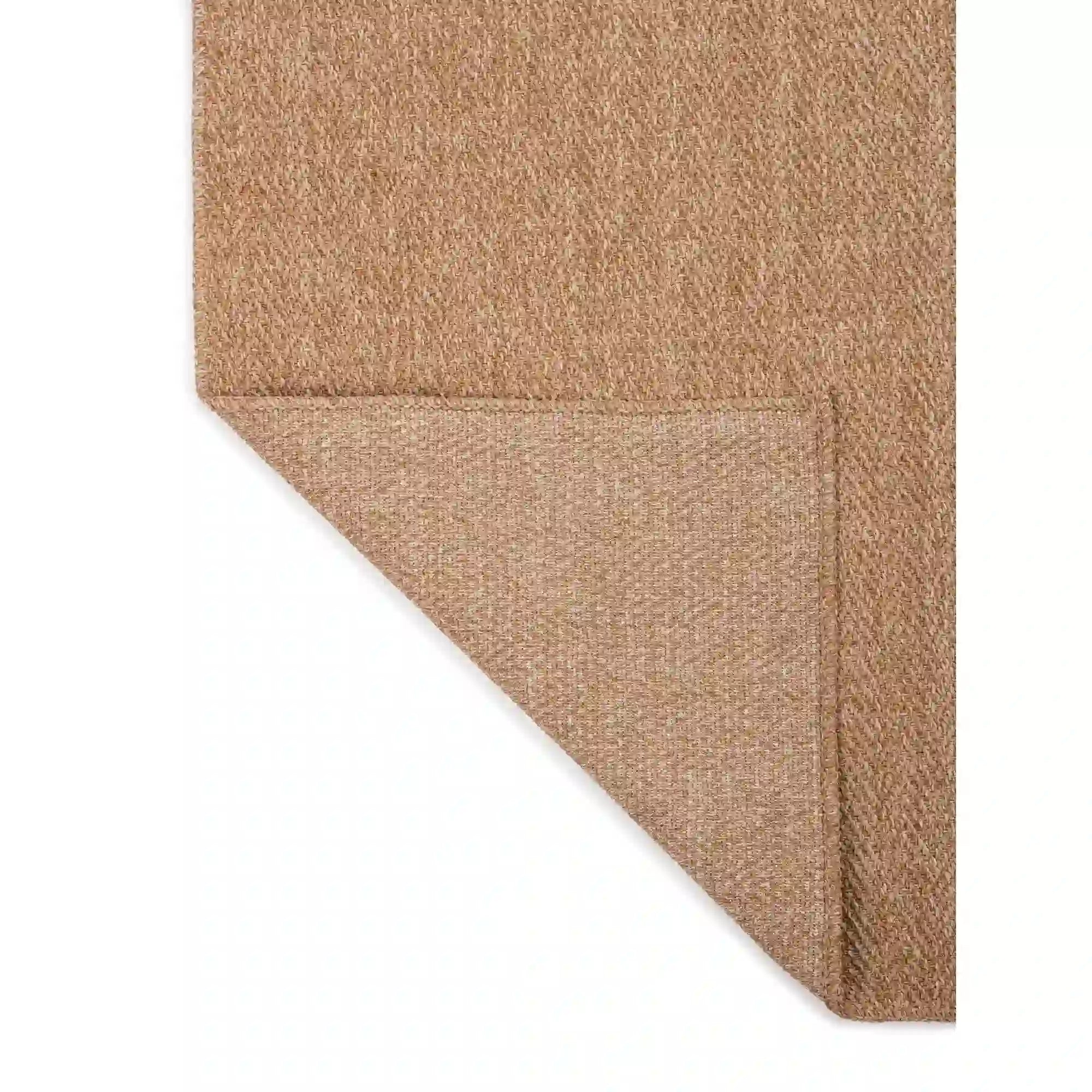 Covor 0503, 60x100 cm, forma dreptunghiulara, iuta, maro