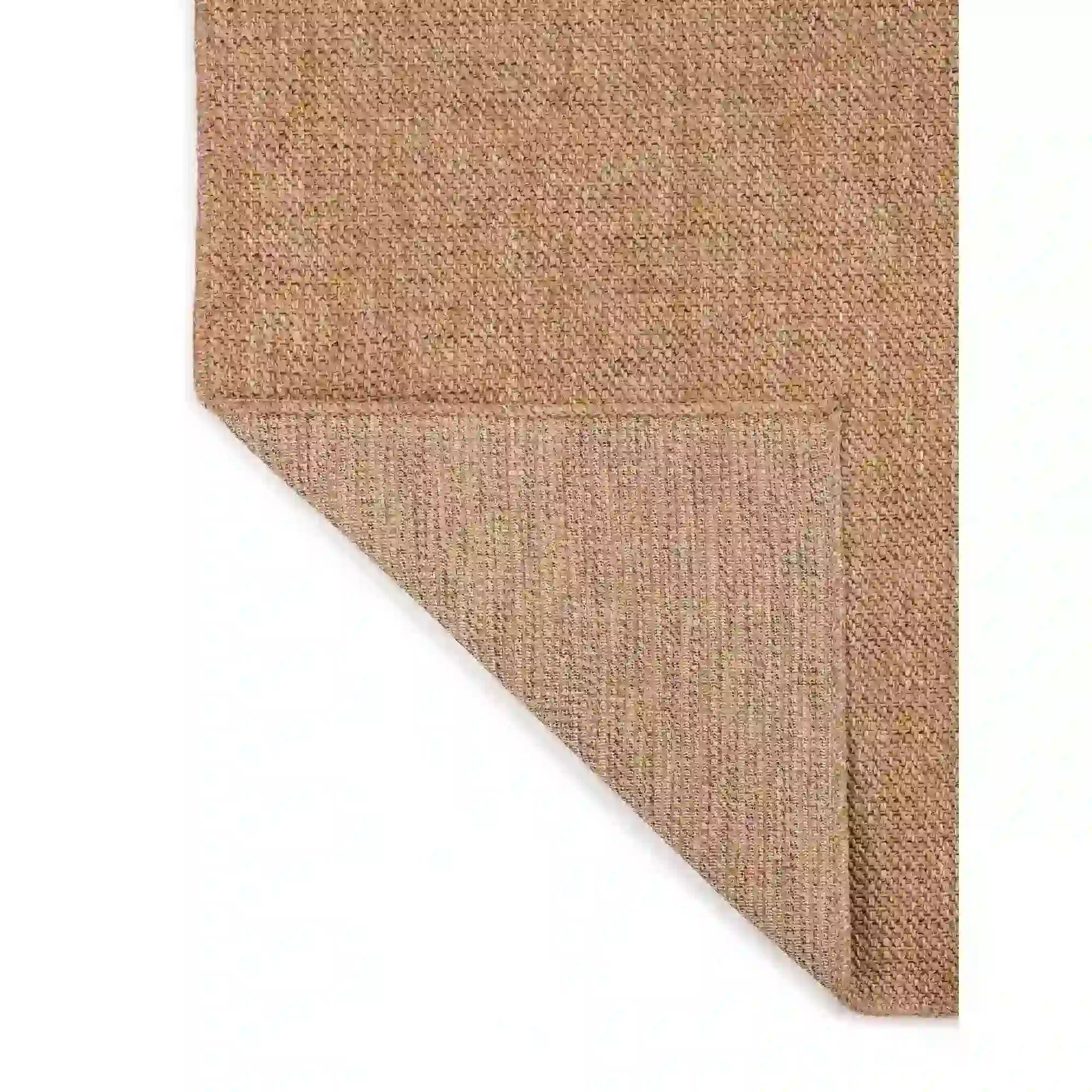 Covor 0604, 60x100 cm, forma dreptunghiulara, iuta, maro