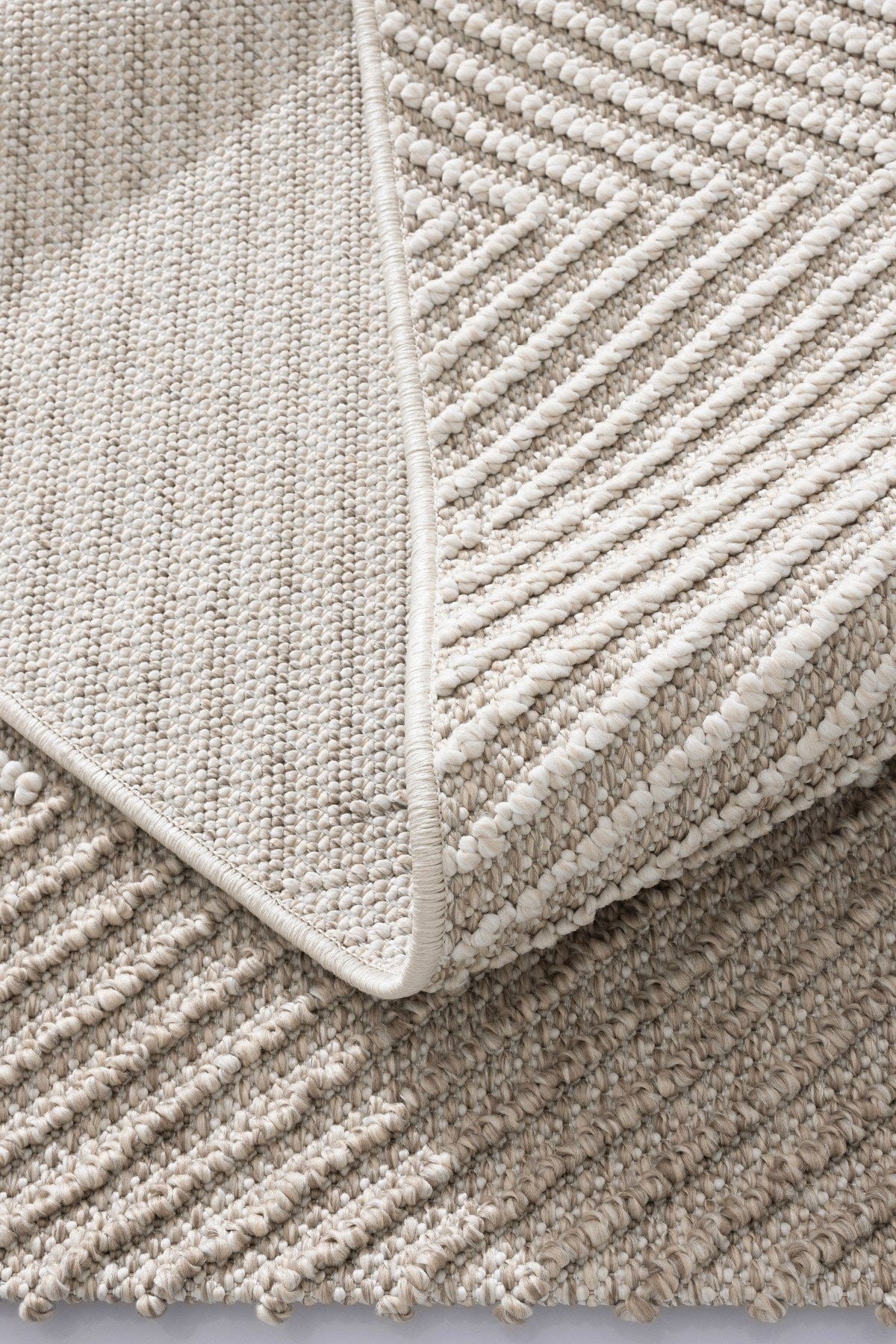 Covor 19270A, 80x150 cm, forma dreptunghiulara, polipropilena, bej/crem