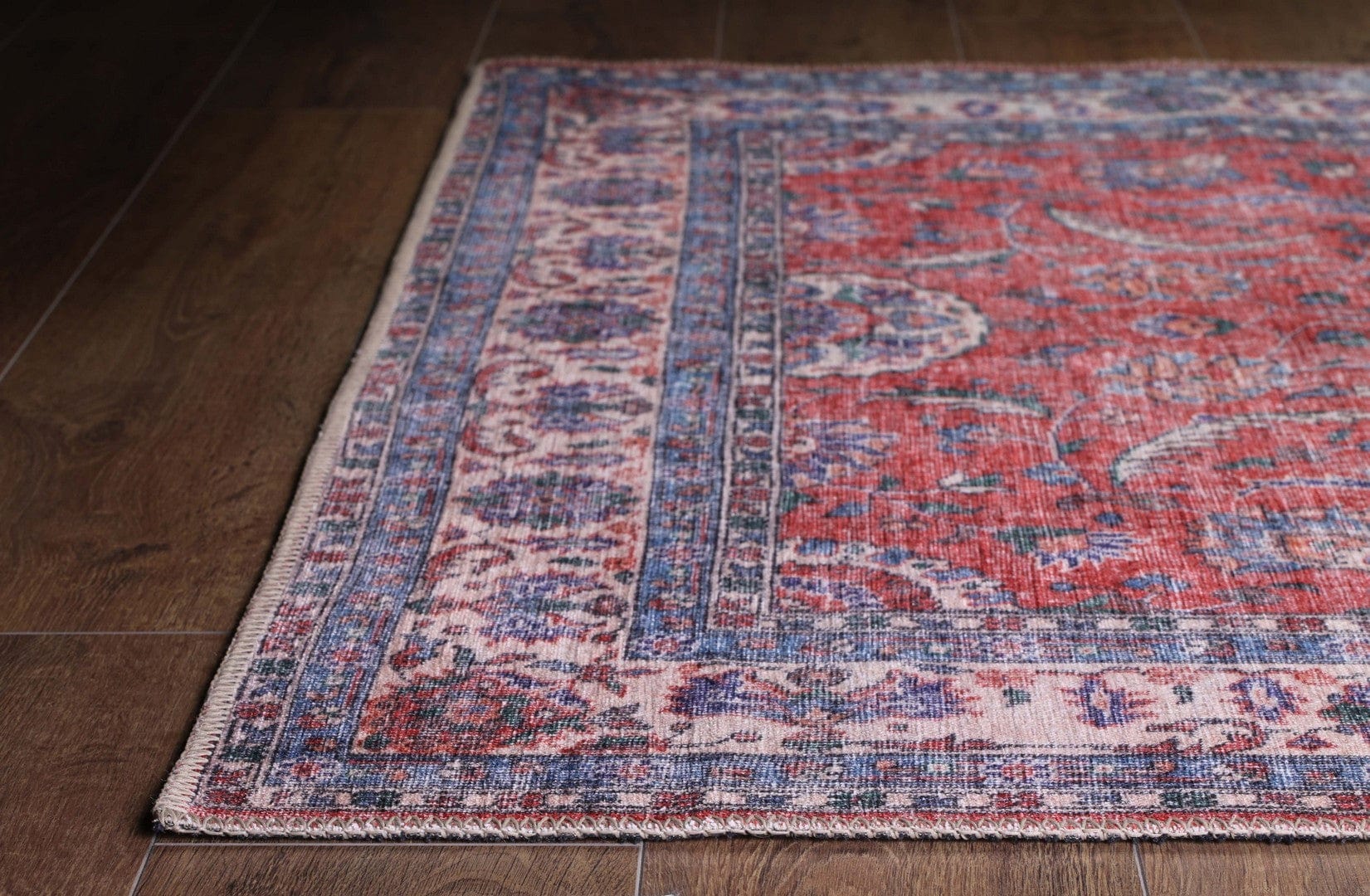 Covor BLUES CHENILLE, 75x150 cm, forma dreptunghiulara, poliester, multicolor, AL 84