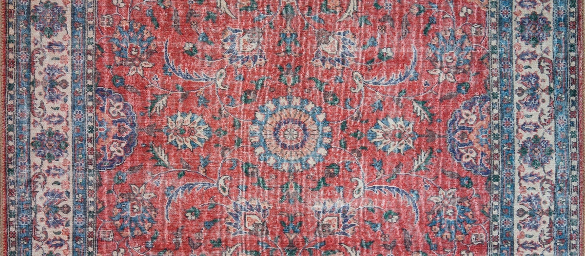 Covor BLUES CHENILLE, 75x150 cm, forma dreptunghiulara, poliester, multicolor, AL 84