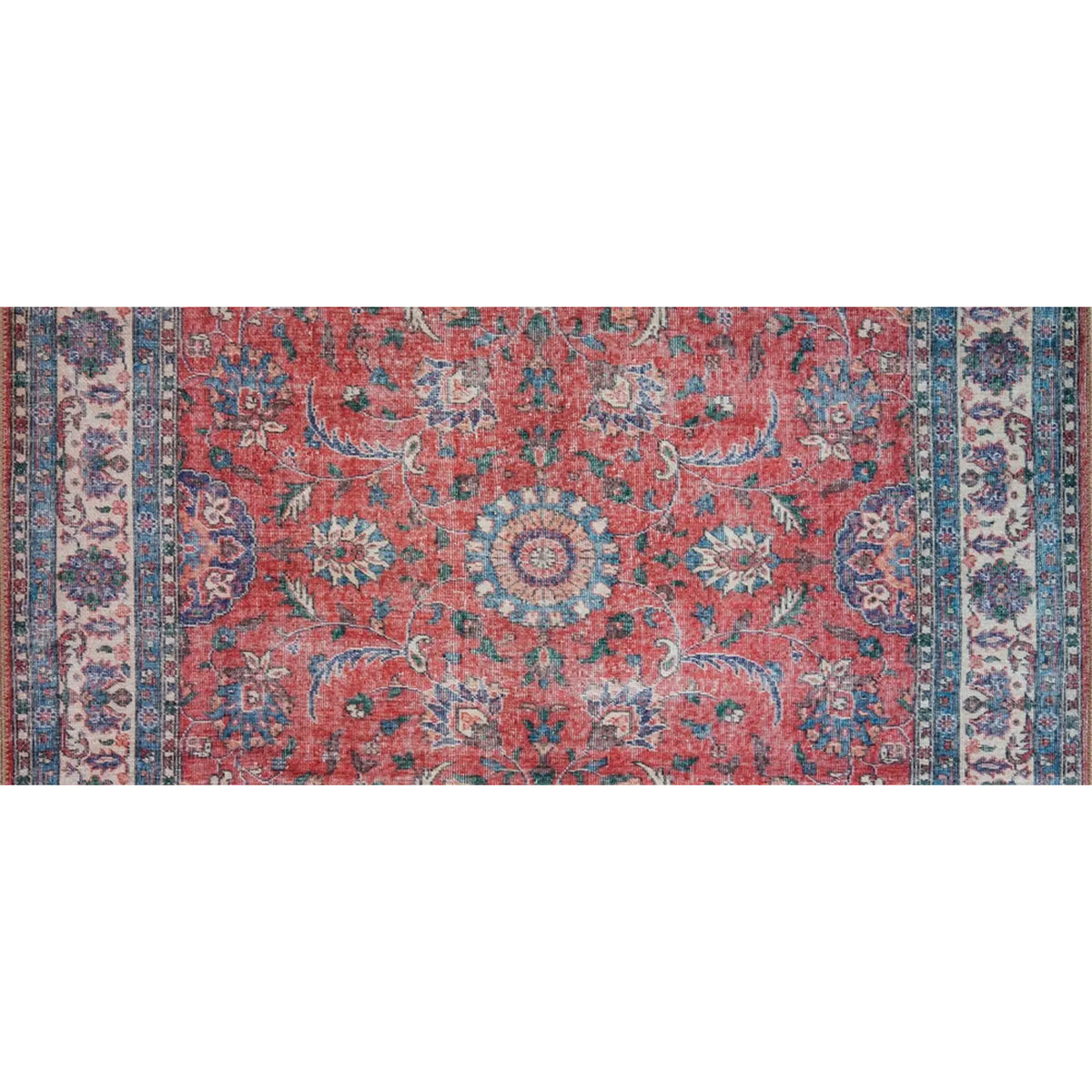 Covor BLUES CHENILLE, 75x150 cm, forma dreptunghiulara, poliester, multicolor, AL 84