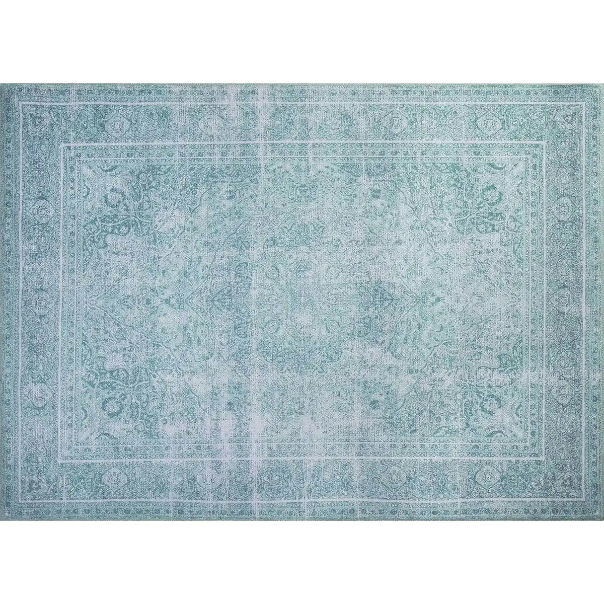 Covor DORIAN CHENILLE, 75x150 cm, forma dreptunghiulara, poliester, albastru, AL 44
