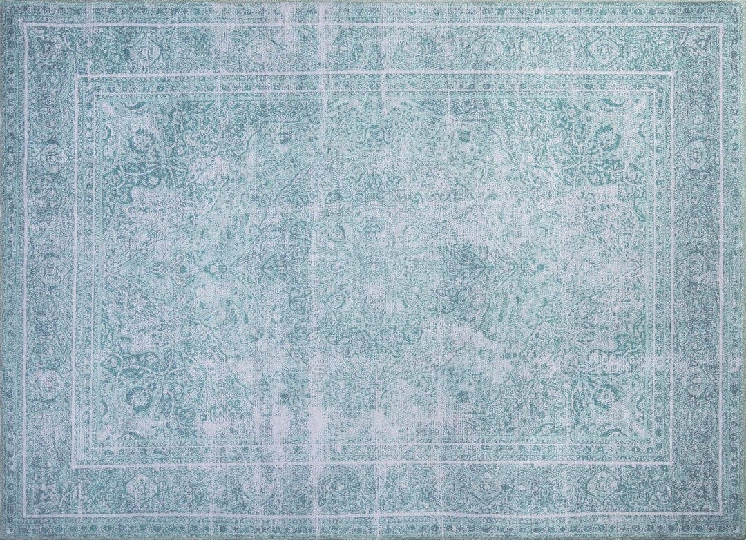 Covor DORIAN CHENILLE, 75x150 cm, forma dreptunghiulara, poliester, albastru, AL 44