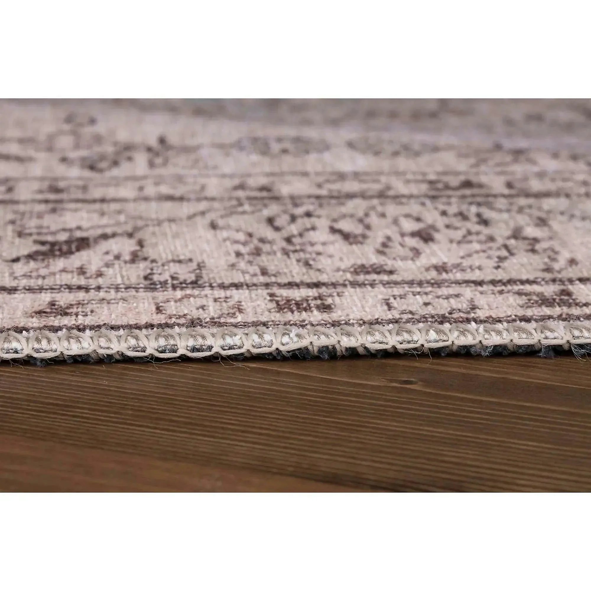 Covor DORIAN CHENILLE, 75x150 cm, forma dreptunghiulara, poliester, bej, AL 20
