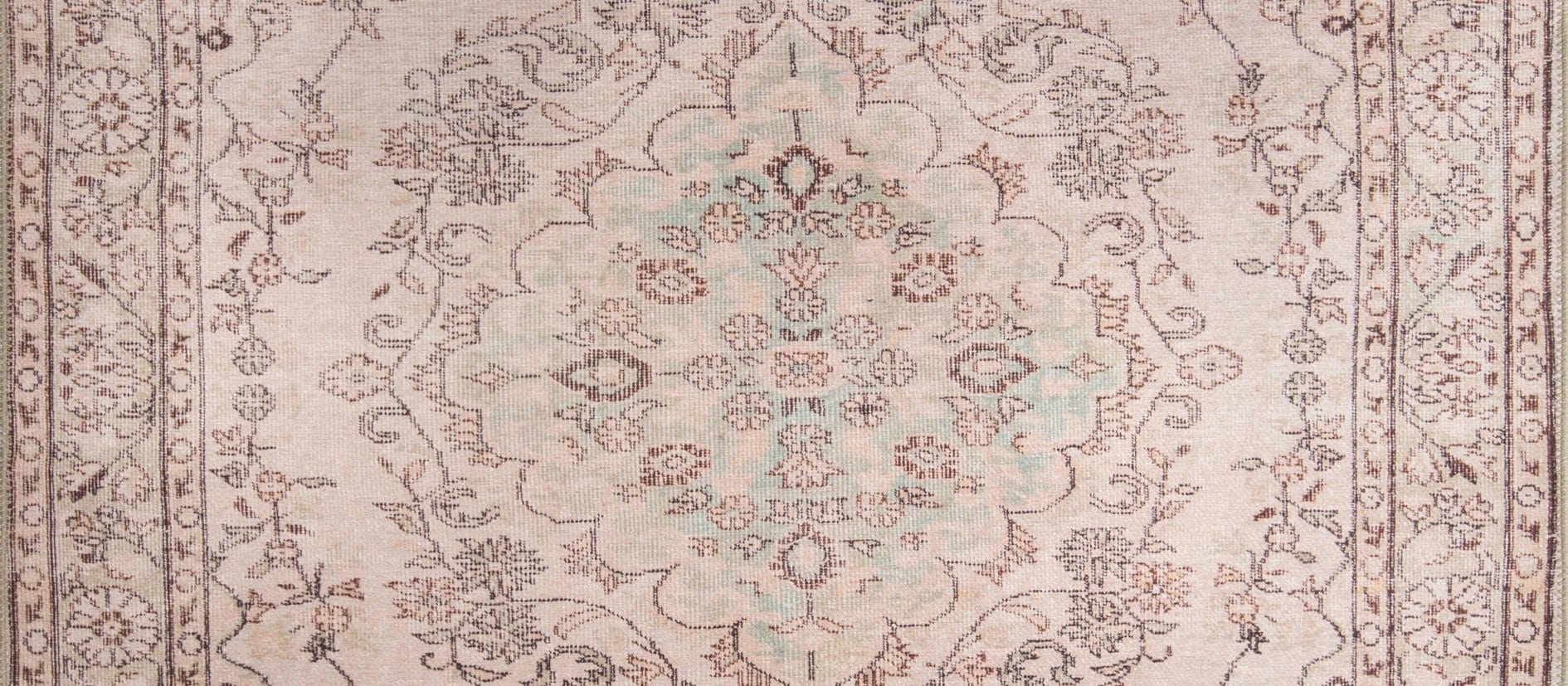 Covor DORIAN CHENILLE, 75x150 cm, forma dreptunghiulara, poliester, bej, AL 20