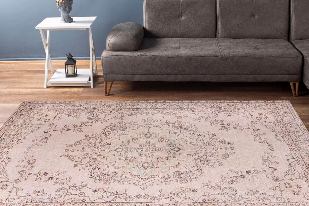 Covor DORIAN CHENILLE, 75x150 cm, forma dreptunghiulara, poliester, bej, AL 20