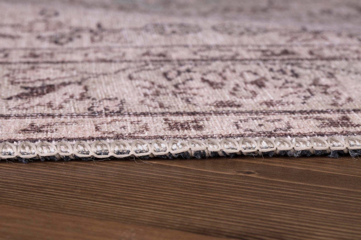 Covor DORIAN CHENILLE, 75x150 cm, forma dreptunghiulara, poliester, bej, AL 20