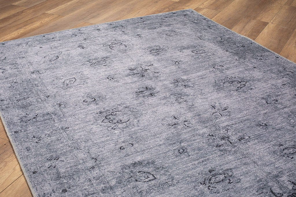 Covor DORIAN CHENILLE, 75x150 cm, forma dreptunghiulara, poliester, gri, AL 166