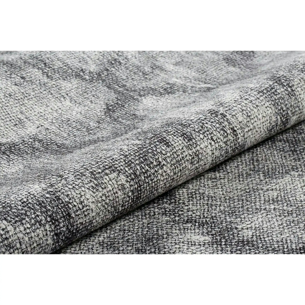 Covor DORIAN CHENILLE, 75x150 cm, forma dreptunghiulara, poliester, gri, AL 244