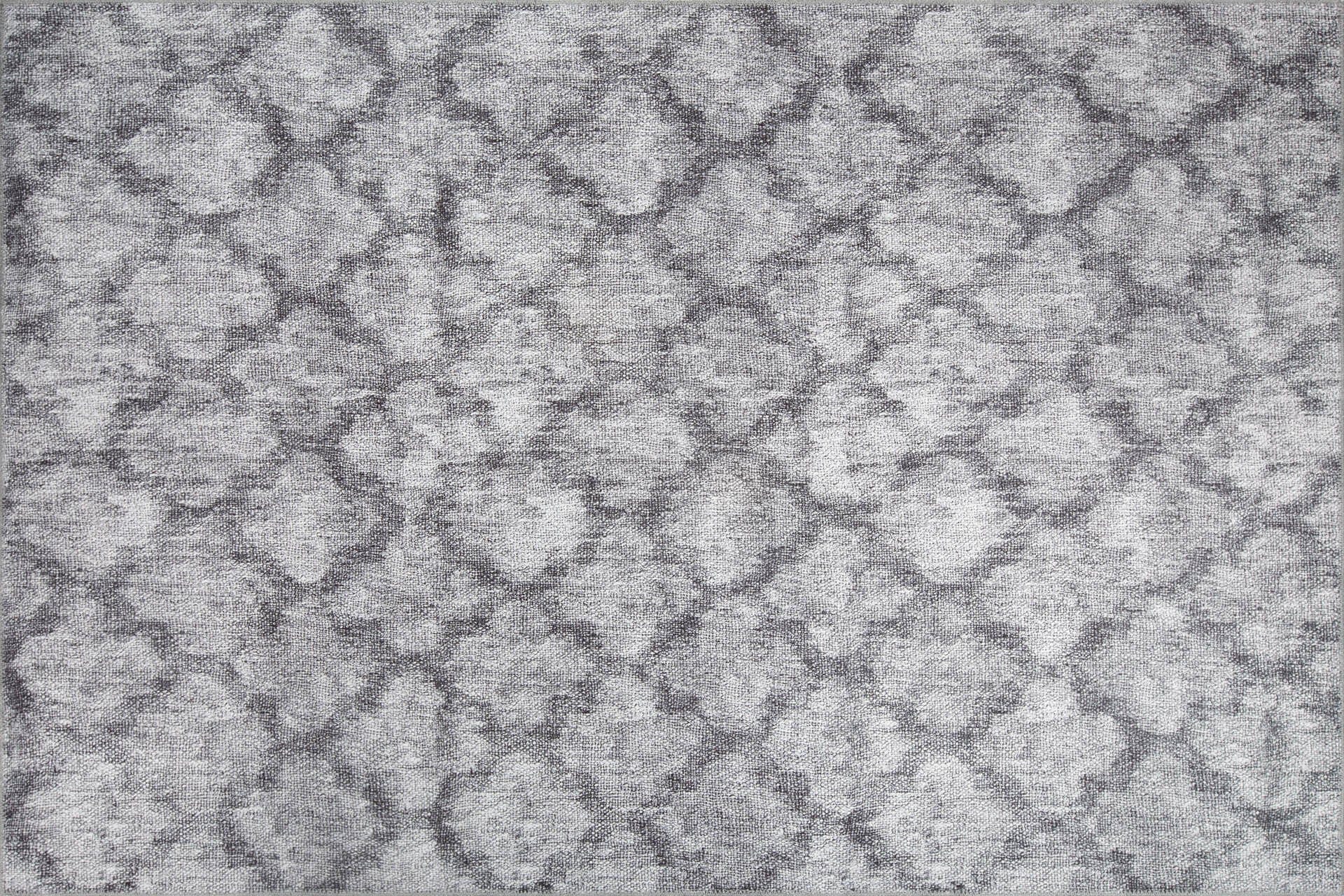 Covor DORIAN CHENILLE, 75x150 cm, forma dreptunghiulara, poliester, gri, AL 244