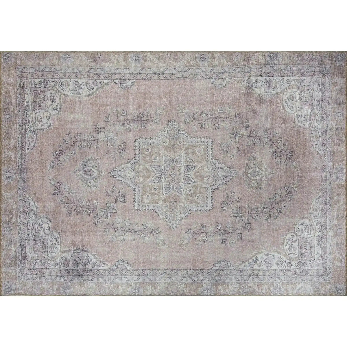 Covor DORIAN CHENILLE, 75x150 cm, forma dreptunghiulara, poliester, multicolor, AL 91
