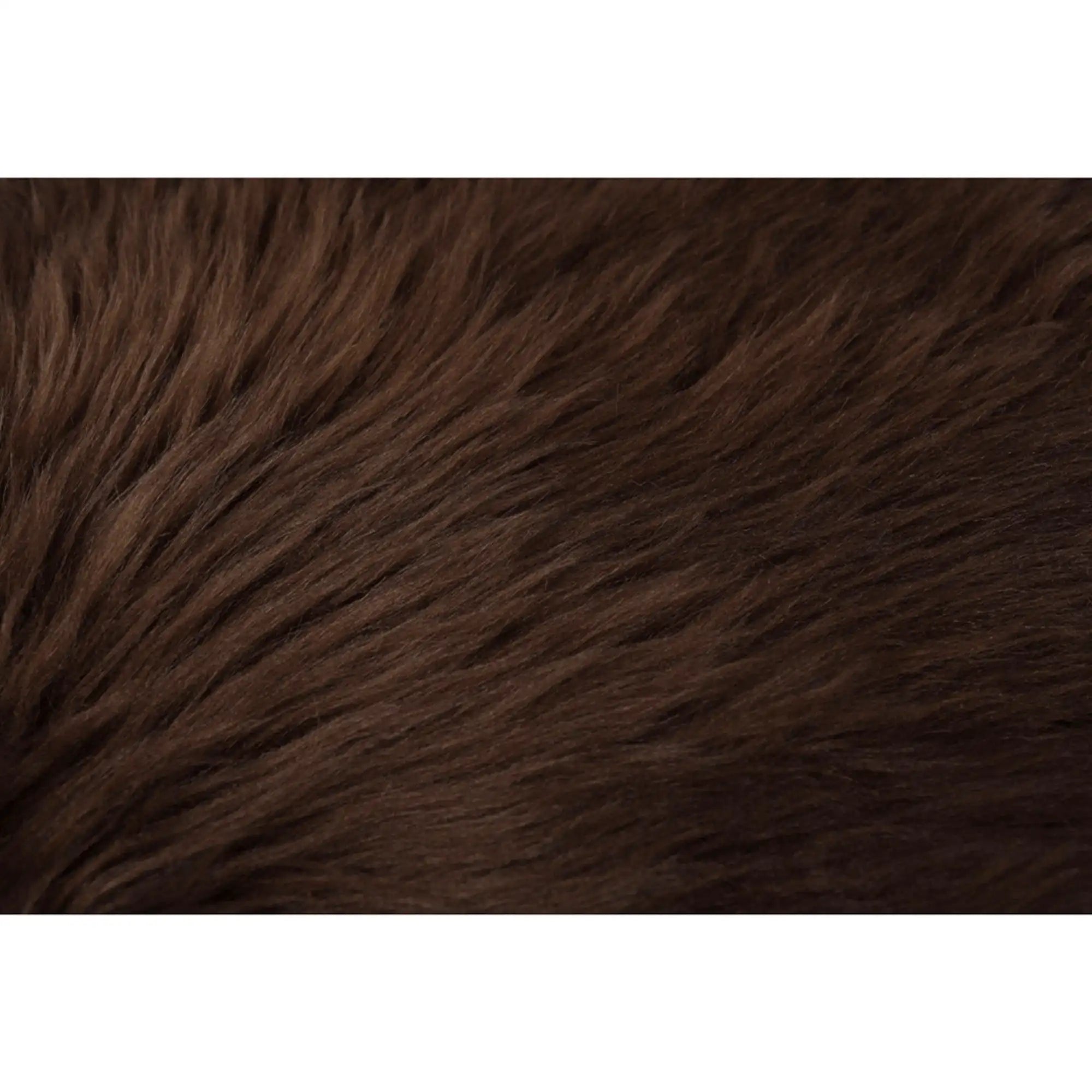 Covor EBONY TYP 3, 60x90 cm, forma atipica, maro, blana artificiala