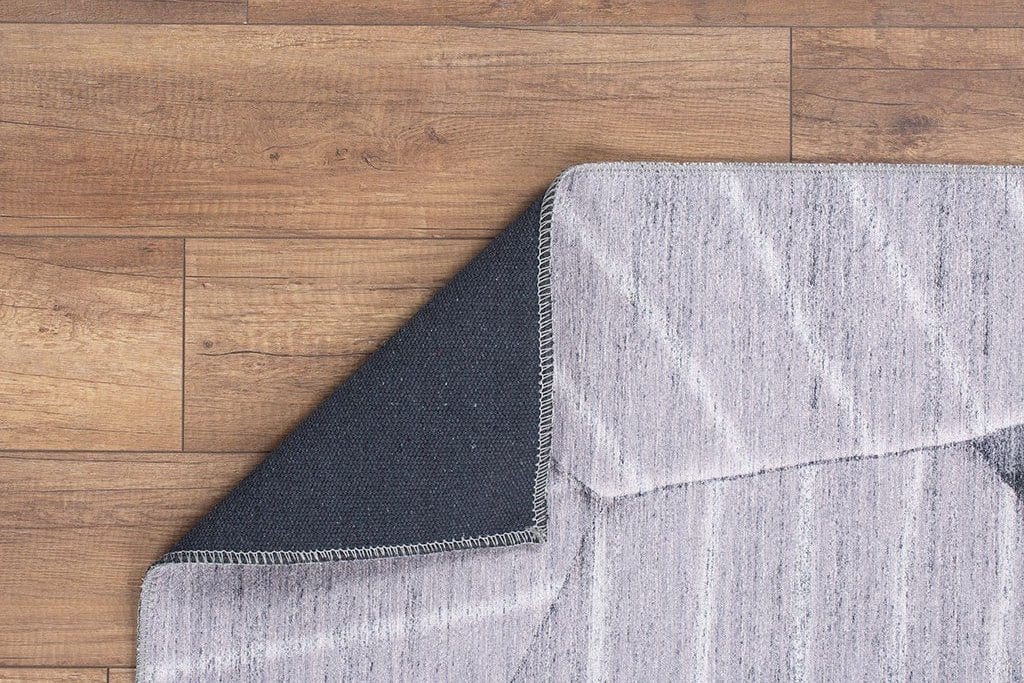 Covor FUNK CHENILLE, 75x150 cm, forma dreptunghiulara, poliester, gri, AL 179