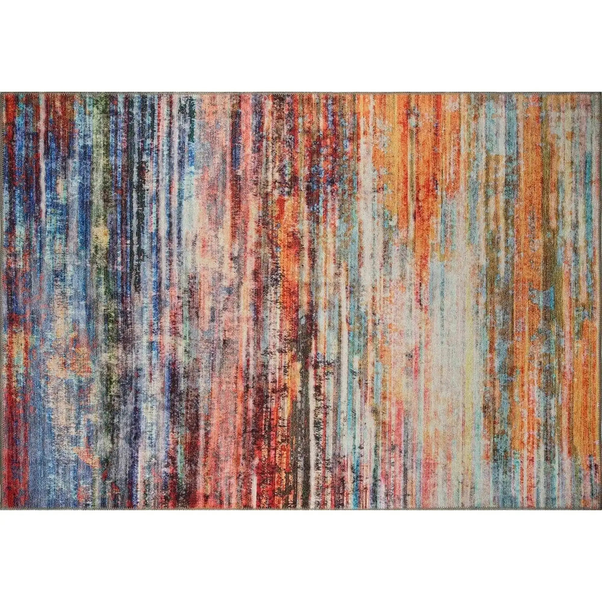 Covor FUNK CHENILLE, 75x150 cm, forma dreptunghiulara, poliester, multicolor, AL 112