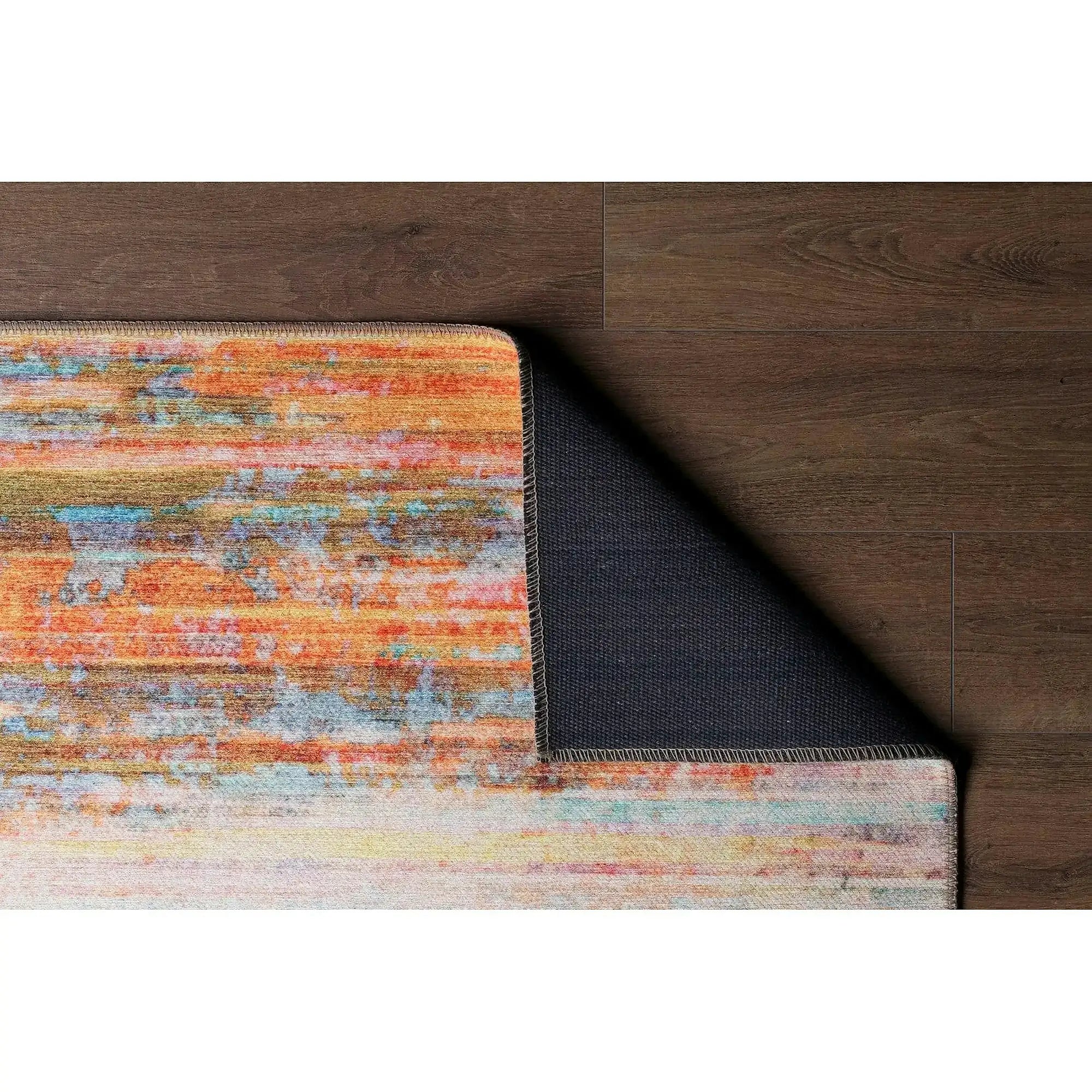 Covor FUNK CHENILLE, 75x150 cm, forma dreptunghiulara, poliester, multicolor, AL 112