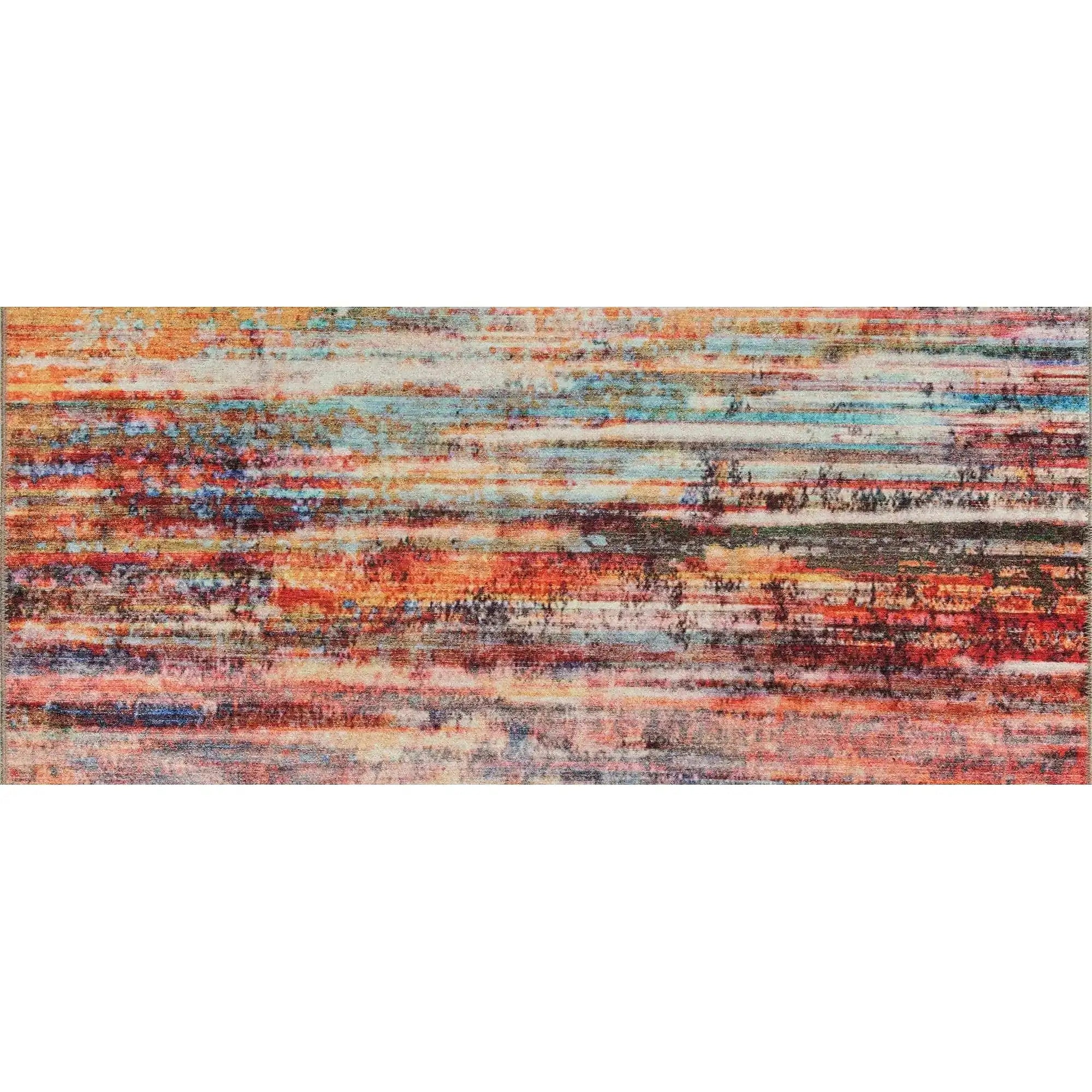 Covor FUNK CHENILLE, 75x150 cm, forma dreptunghiulara, poliester, multicolor, AL 112