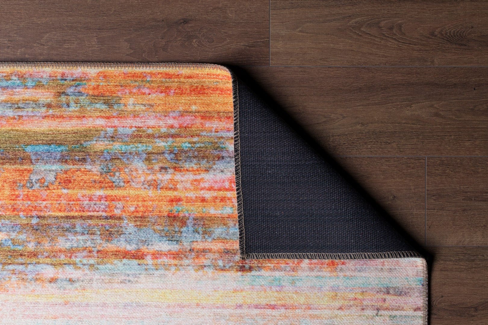 Covor FUNK CHENILLE, 75x150 cm, forma dreptunghiulara, poliester, multicolor, AL 112