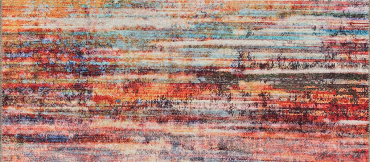 Covor FUNK CHENILLE, 75x150 cm, forma dreptunghiulara, poliester, multicolor, AL 112