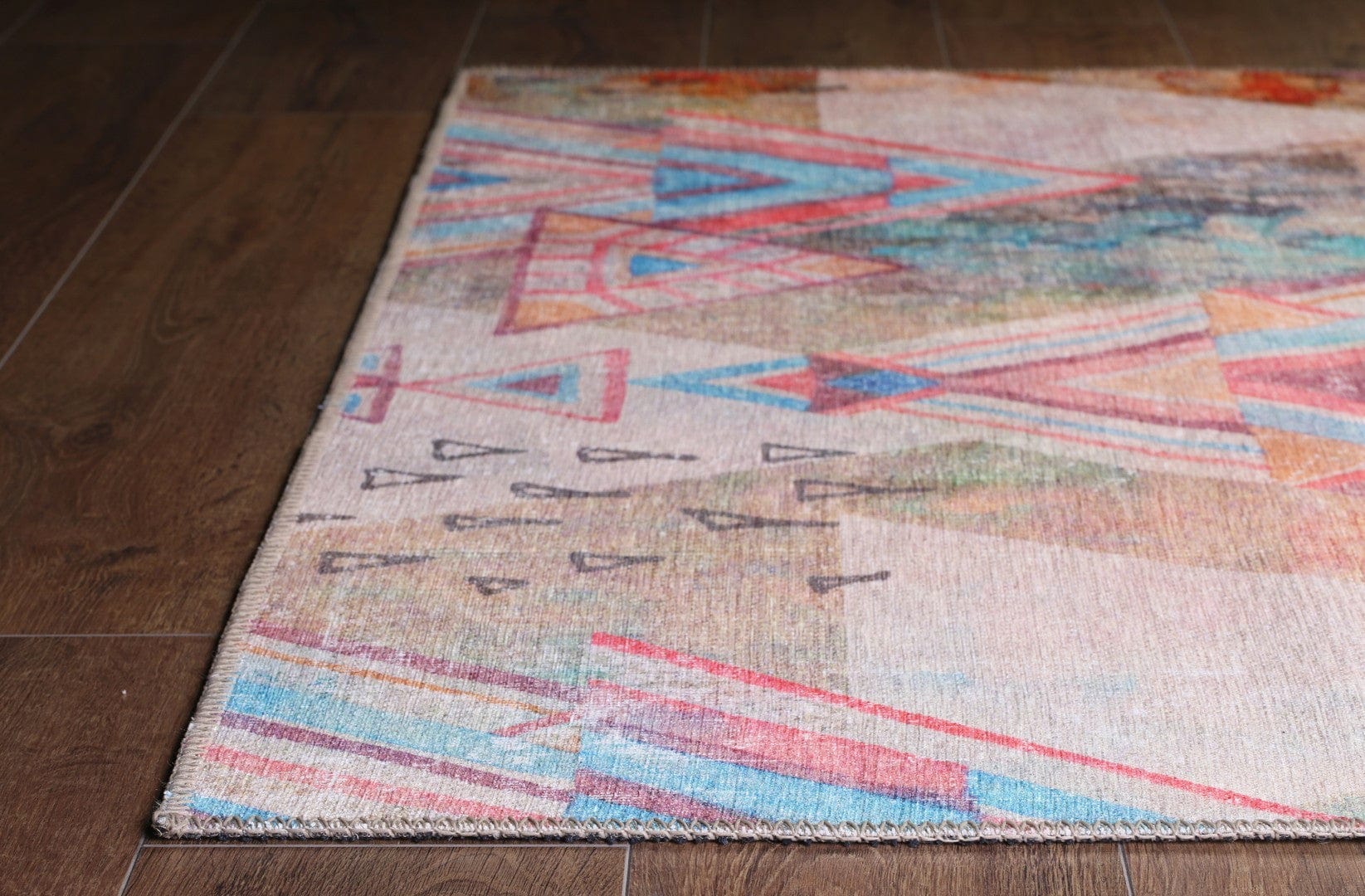 Covor FUNK CHENILLE, 75x150 cm, forma dreptunghiulara, poliester, multicolor, AL 129