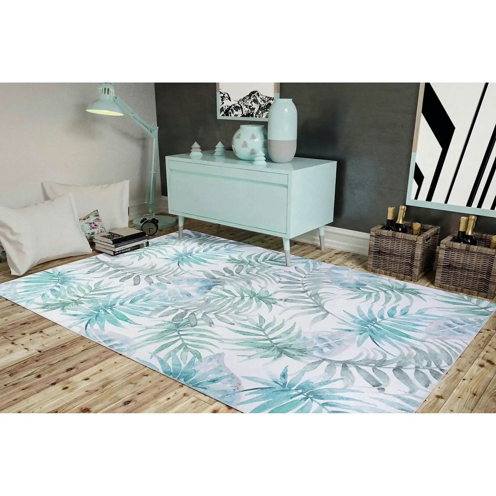 Covor FUNK CHENILLE, 75x150 cm, forma dreptunghiulara, poliester, multicolor, AL 149