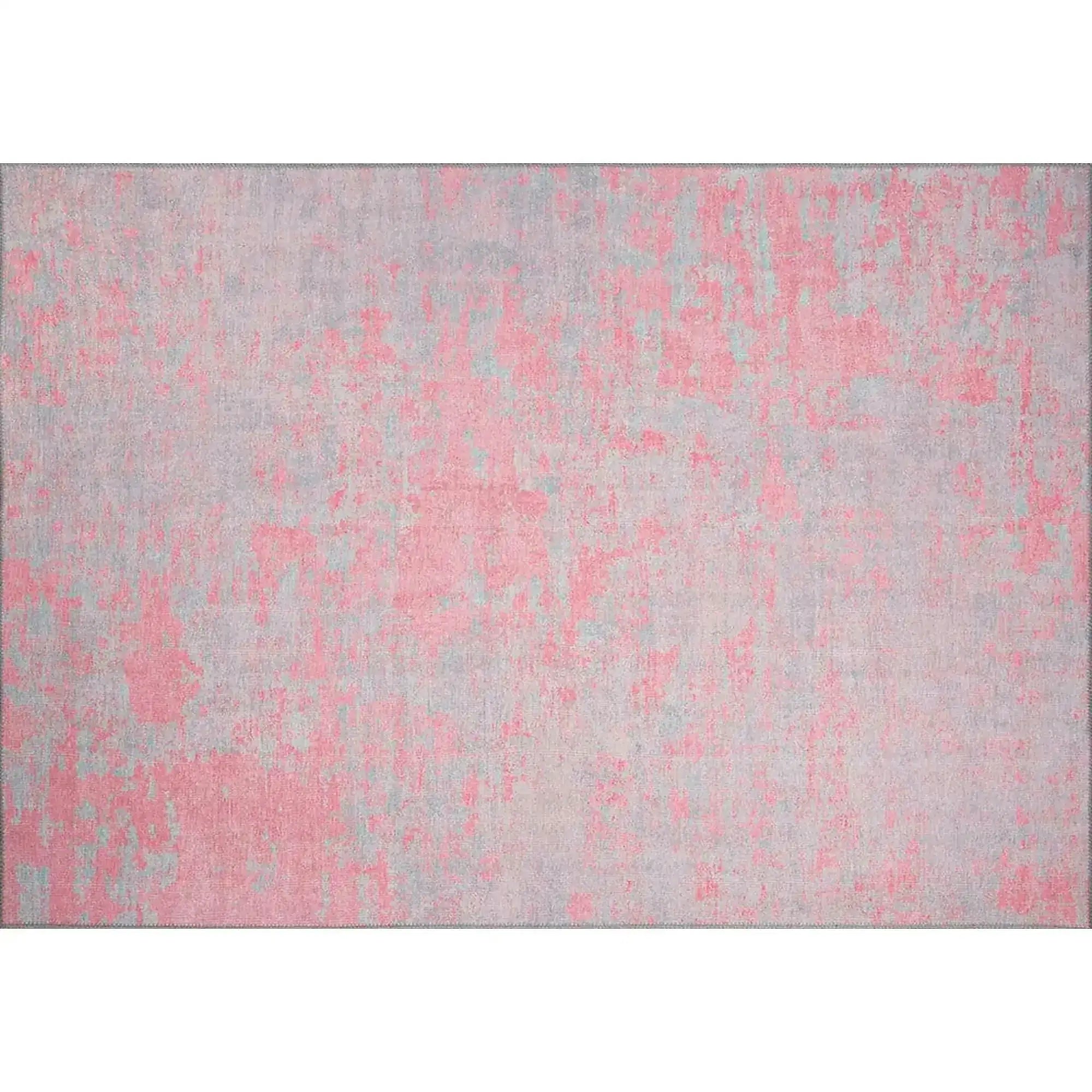 Covor FUNK CHENILLE, 75x150 cm, forma dreptunghiulara, roz, AL 99
