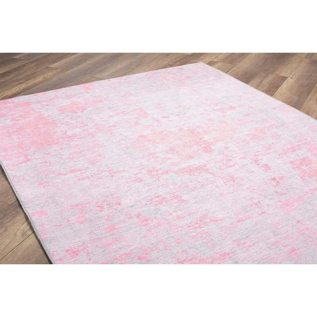 Covor FUNK CHENILLE, 75x150 cm, forma dreptunghiulara, roz, AL 99