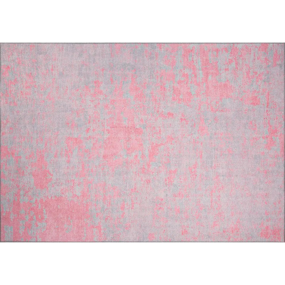 Covor FUNK CHENILLE, 75x150 cm, forma dreptunghiulara, roz, AL 99
