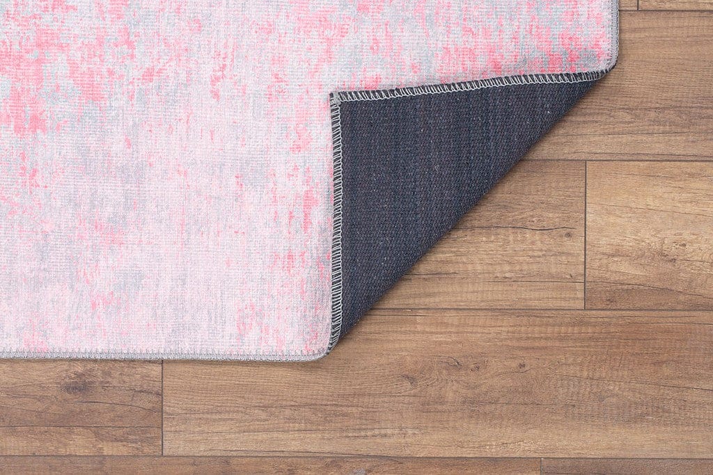 Covor FUNK CHENILLE, 75x150 cm, forma dreptunghiulara, roz, AL 99