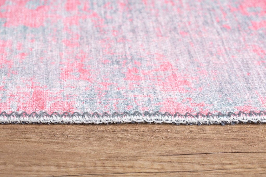 Covor FUNK CHENILLE, 75x150 cm, forma dreptunghiulara, roz, AL 99