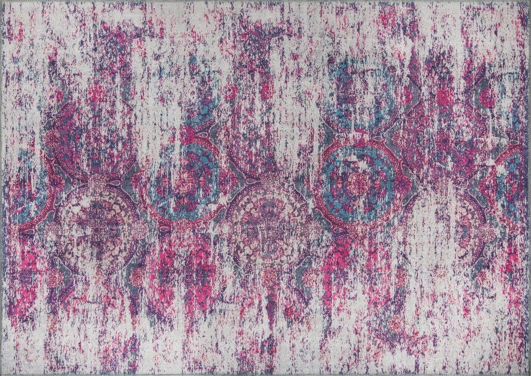 Covor FUSION CHENILLE, 75x150 cm, forma dreptunghiulara, poliester, multicolor, AL 104