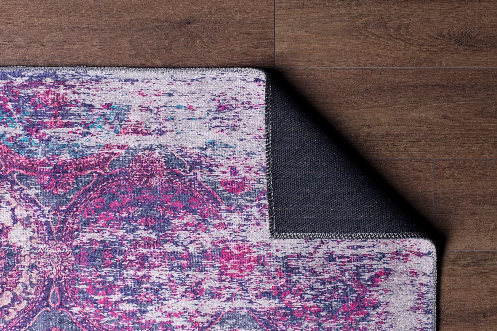 Covor FUSION CHENILLE, 75x150 cm, forma dreptunghiulara, poliester, multicolor, AL 104