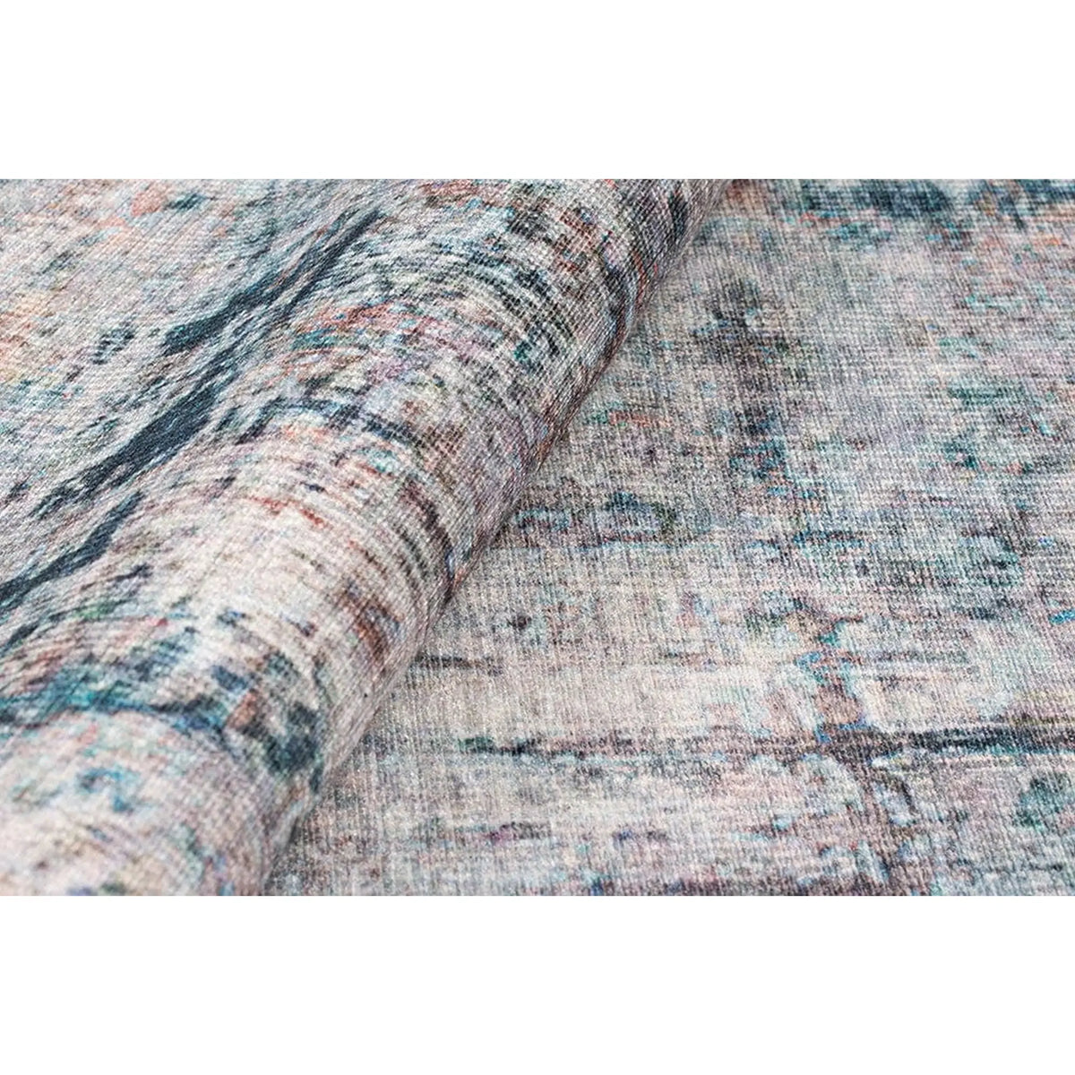 Covor FUSION CHENILLE, 75x150 cm, forma dreptunghiulara, poliester, multicolor, AL 169