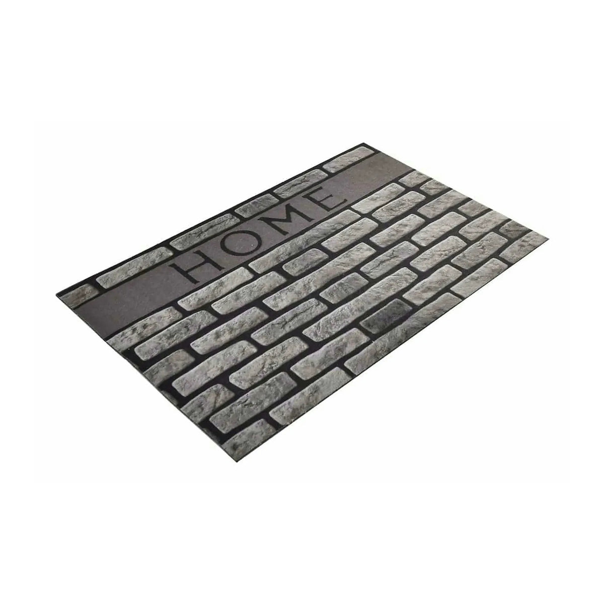 Covor HOME, 40x60 cm, forma dreptunghiulara, PVC, gri