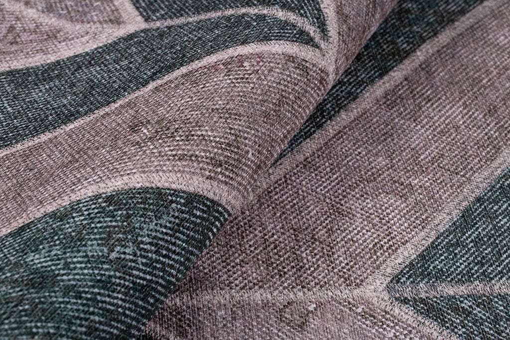 Covor JAZZ CHENILLE, 75x150 cm, forma dreptunghiulara, poliester, bej/verde, AL 49