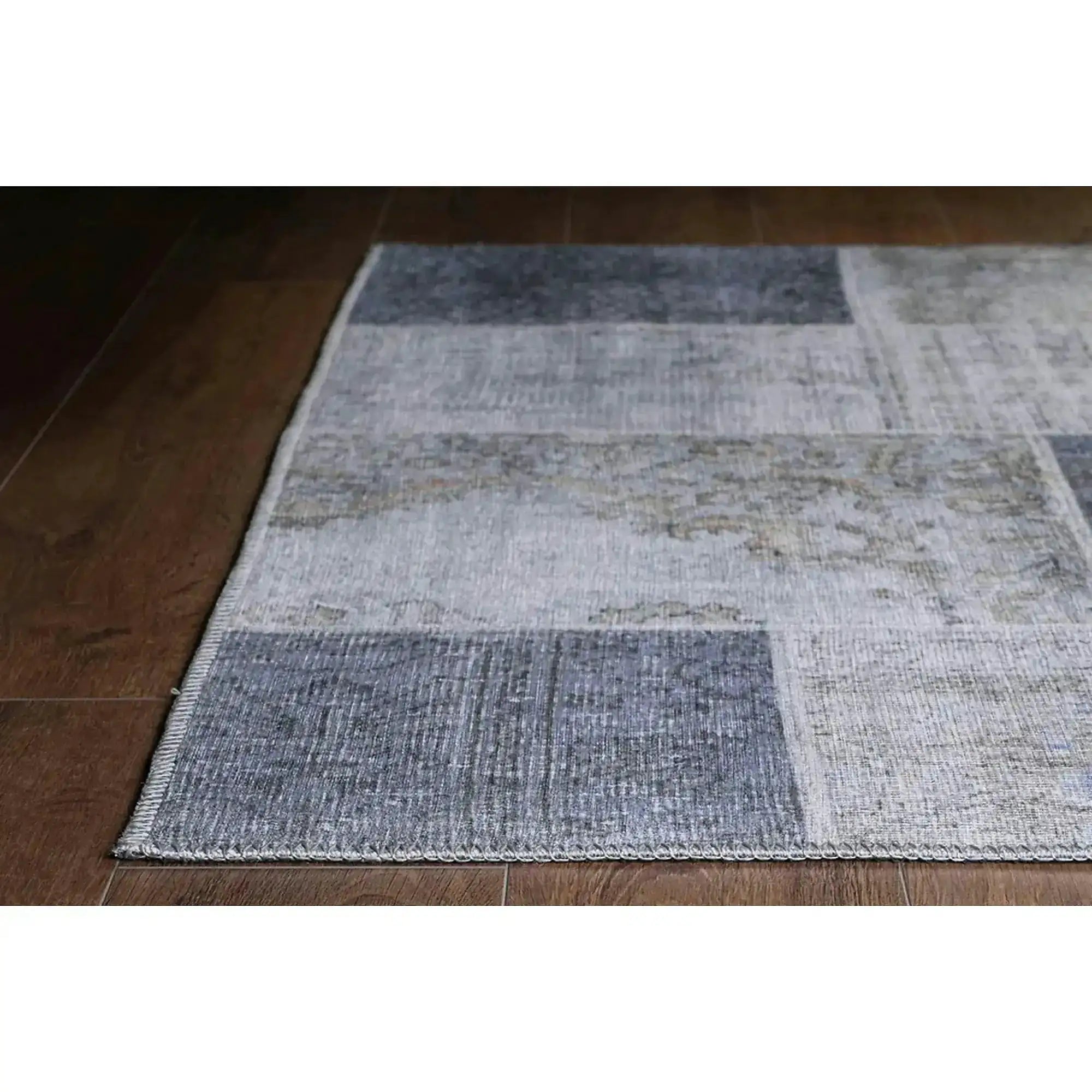Covor JAZZ CHENILLE, 75x150 cm, forma dreptunghiulara, poliester, gri, AL 83